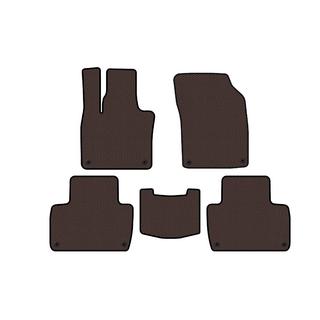 Carsuit rubber automatten voor het interieur (2 rijen, bruin) Volvo XC90 2015– foto 1
