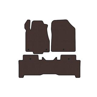Carsuit rubber automatten voor het interieur (2 rijen, bruin) Acura MDX 2007–2013 foto 1