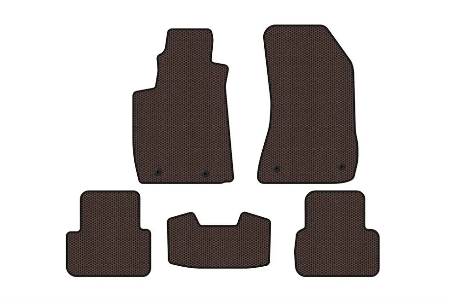 Alfa Romeo 159 2005–2011 Rubberen automatten Carsuit V-2 (Bruin) Image