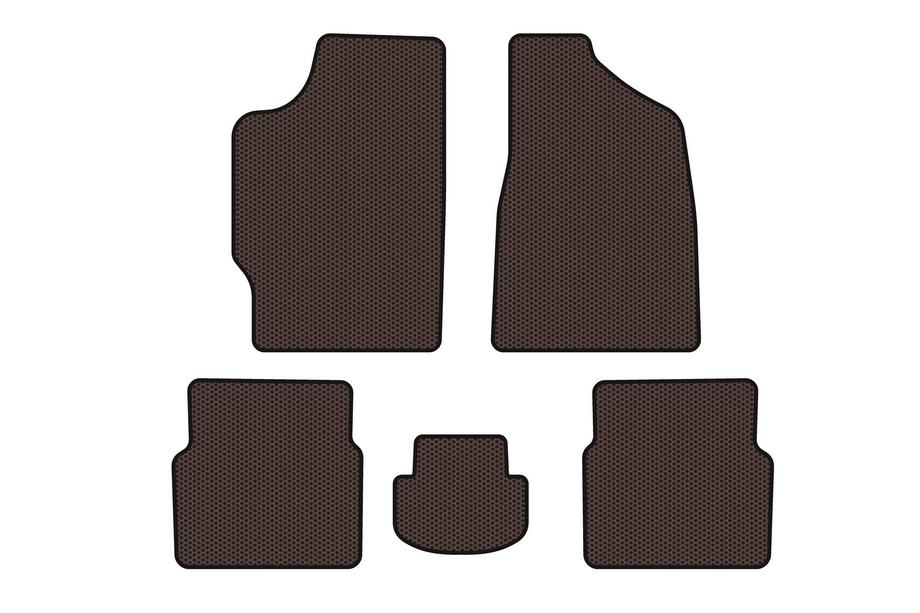 Audi 80 1978–1986 Rubberen automatten Carsuit (Sedan, bruin) Image