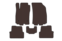 Chevrolet Sonic 2011–2022 Rubberen automatten Carsuit (HB, bruin) foto 1