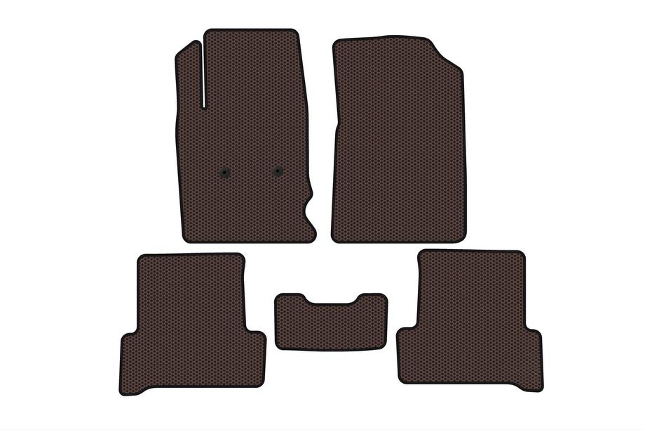 Chevrolet Colorado 2012–2022 Rubberen automatten Carsuit (Bruin) Image