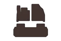 Chevrolet Traverse 2017– Carsuit rubber automatten voor het interieur (2 rijen, bruin) foto 1