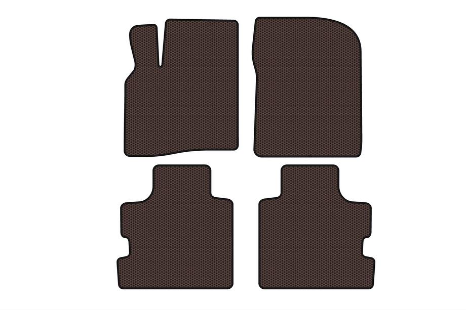 Chrysler Pacifica 2004–2008 Rubberen automatten Carsuit (Bruin) Image