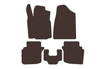 Chrysler Sebring II 2001–2006 Rubberen automatten Carsuit (2004-2006, bruin) foto 1