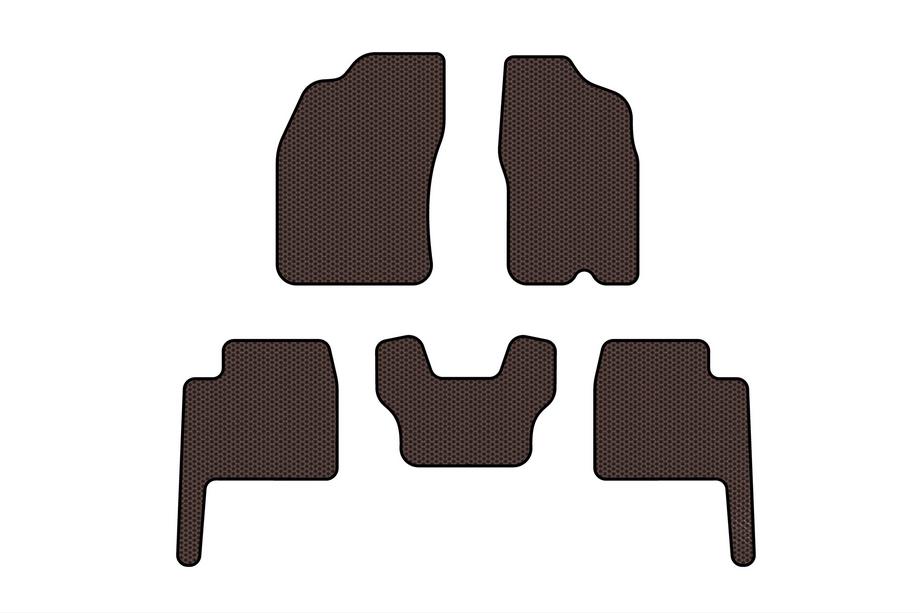 Dodge Durango 2004–2009 Rubberen automatten Carsuit (Bruin) Image