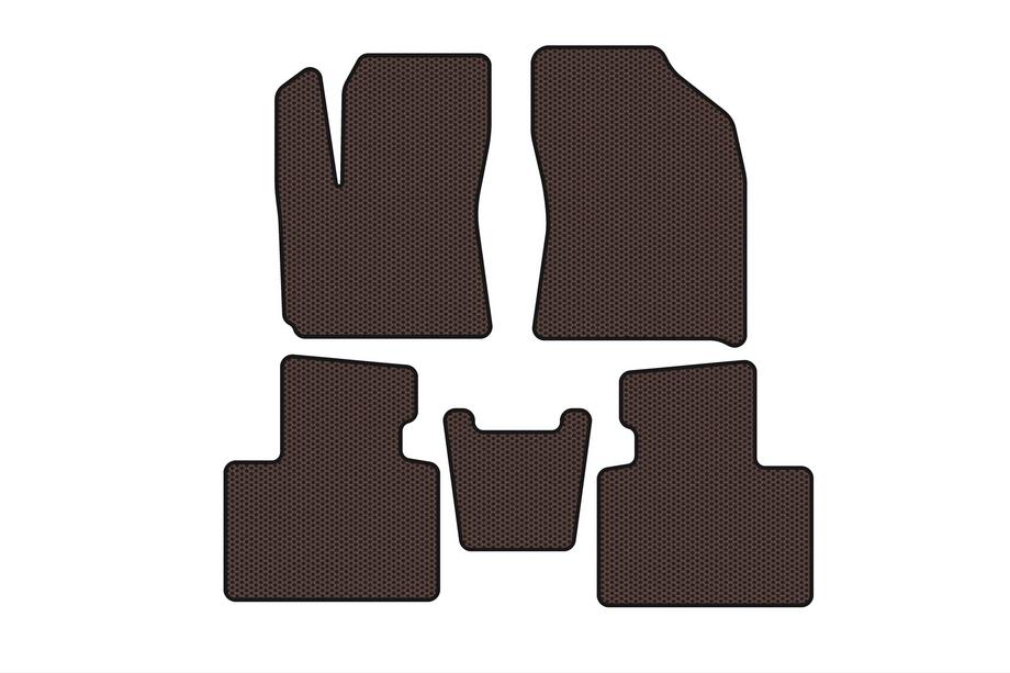 FAW X40 2016–2021 Rubberen automatten Carsuit (Bruin) Image