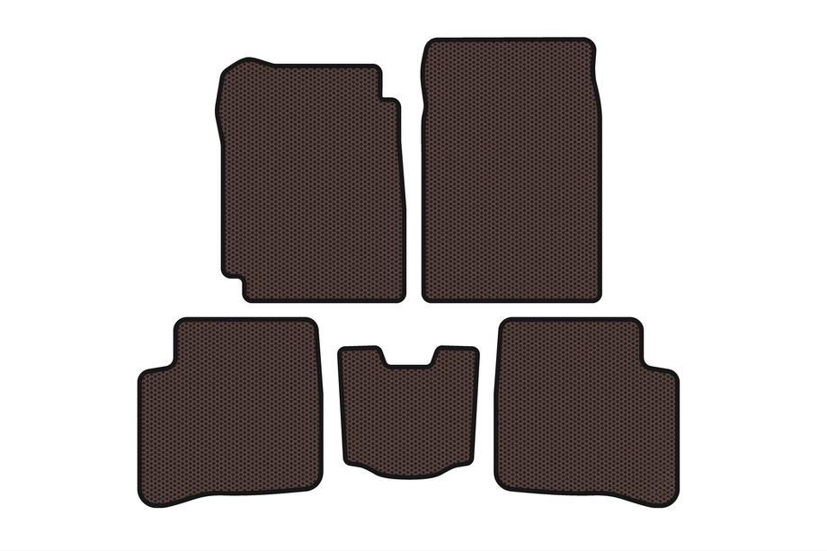 FAW V-5 2009– Rubberen automatten Carsuit (Bruin) Image