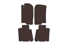 Ford Explorer 2001–2005 Carsuit rubber automatten voor het interieur (2 rijen, bruin) foto 1
