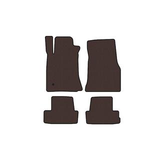 Rubberen automatten Carsuit (2005-2009, GT, Coupé, bruin) Ford Mustang 2005–2014 foto 1