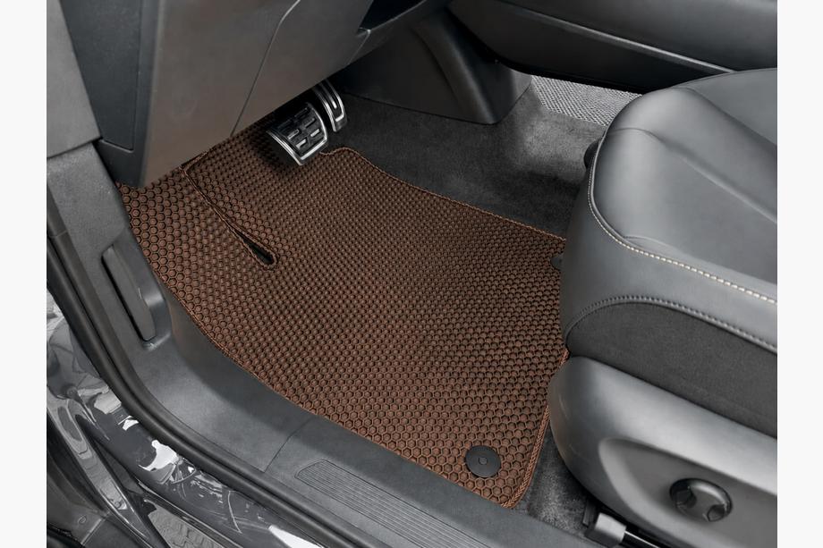 Volkswagen ID. UNYX 2024– Rubberen automatten Carsuit (Bruin) Foto 1