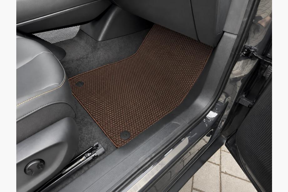 Volkswagen ID. UNYX 2024– Rubberen automatten Carsuit (Bruin) Foto 2
