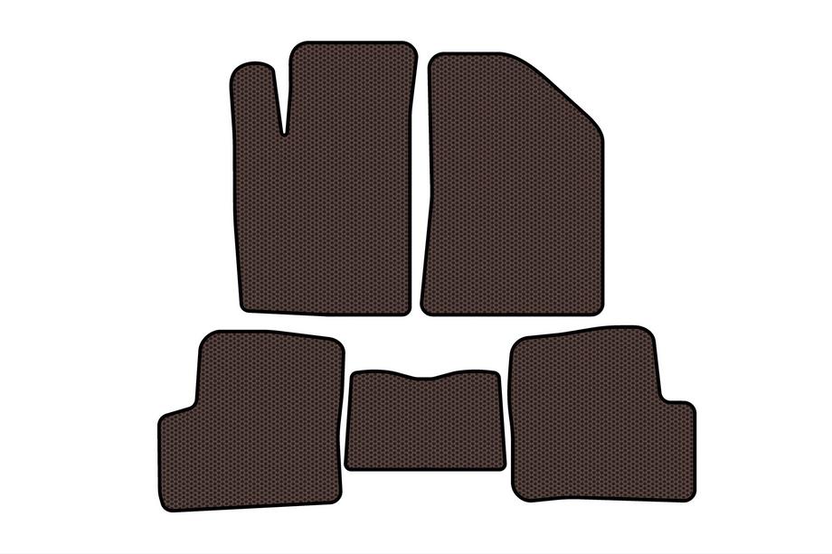 Geely FC 2006–2011 Rubberen automatten Carsuit (Bruin) Image