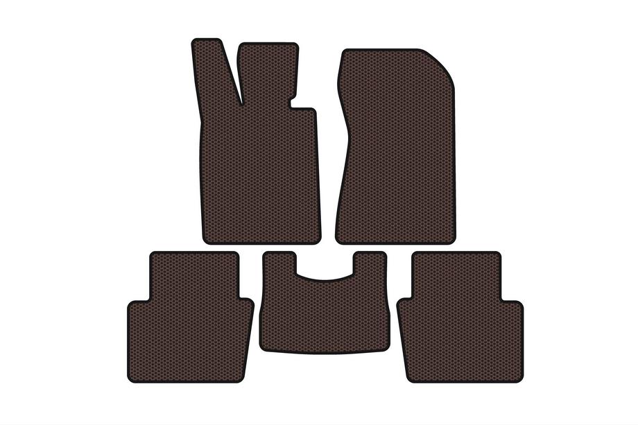 Honda Legend 2004–2012 Rubberen automatten Carsuit (Bruin) Image