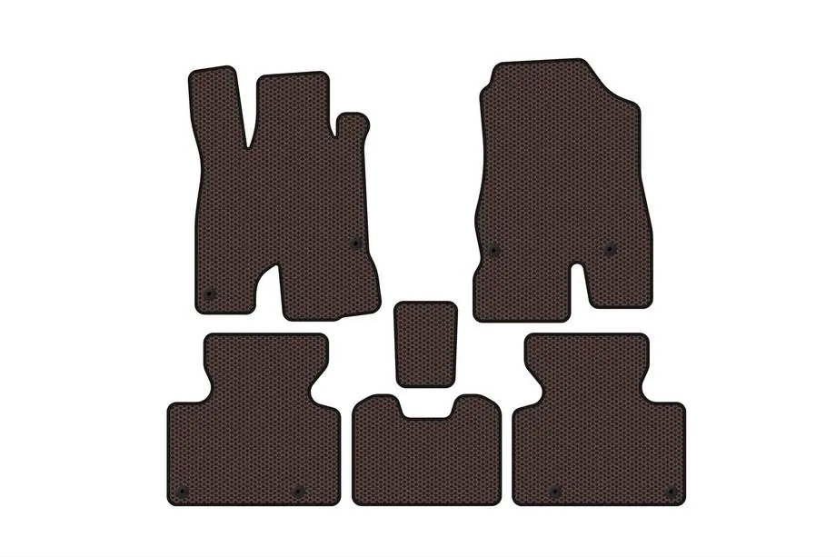 Honda Clarity 2016– Rubberen automatten Carsuit (Bruin) Image