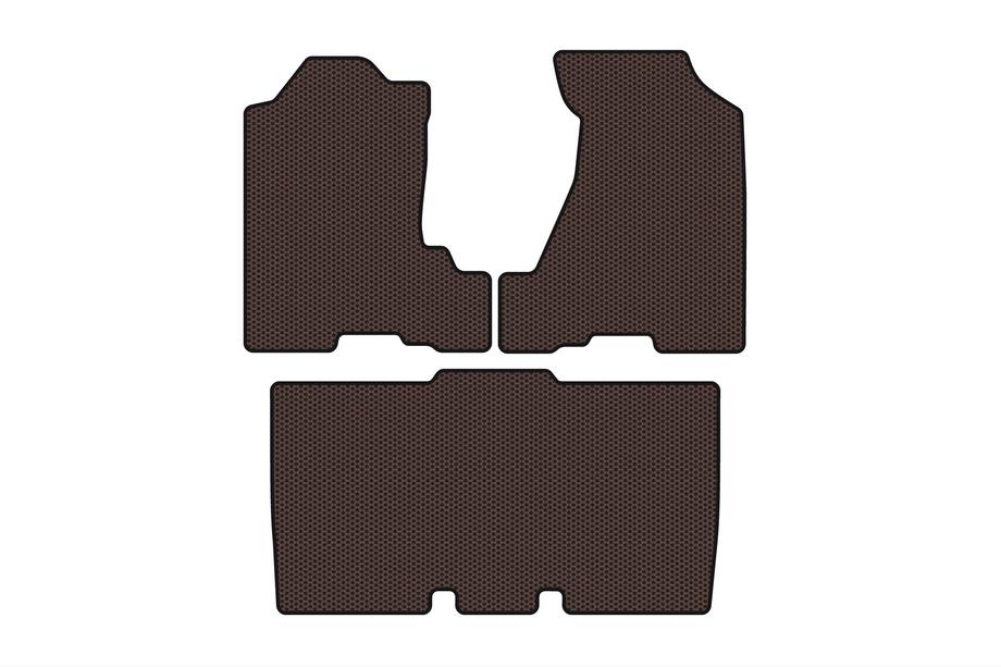 Honda Element 2003–2011 Rubberen automatten Carsuit (Bruin) Image