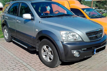 Kia Sorento I BL 2002–2009 Zijtreden RedLine V1 (2 stuks, aluminium) foto 1