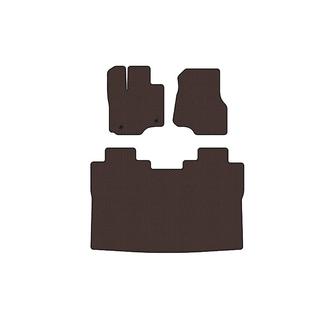 Rubberen automatten Carsuit (Raptor, bruin) Ford F-150 2014–2021 foto 1