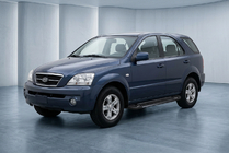 Kia Sorento I BL 2002–2009 RedLine Black zijsteps (set van 2, aluminium) foto 1