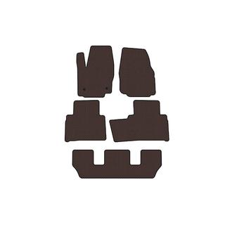 Carsuit rubberen automatten (3 rijen, bruin) Ford Galaxy 2007–2015 foto 1