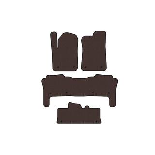 Carsuit rubberen automatten (3 rijen, bruin) Infiniti QX56 2010–2013 foto 1
