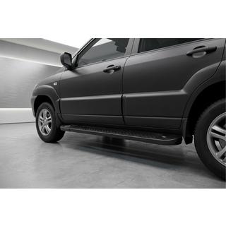 Allmond Black side steps (2 st., aluminium) foto 1