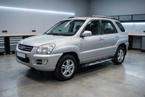 Kia Sportage 2004–2010 Sunrise side steps (set van 2, aluminium) foto 1