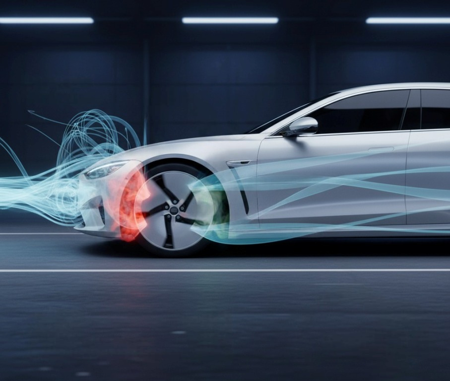 Hoe beïnvloeden autowielen de aerodynamica?