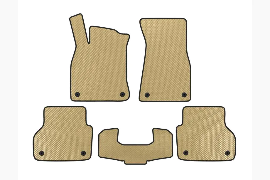 Audi A6 C8 2018–2025 EVA V1 automatten (Beige) Image