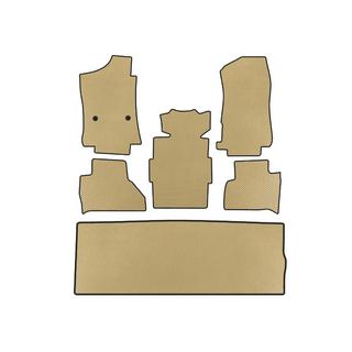 EVA automatten (3 rijen, beige) Cadillac Escalade 2014–2020