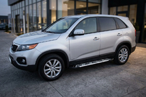 Kia Sorento II XM 2009–2014 Sunrise side steps (set van 2, aluminium) 2010-2013 foto 1