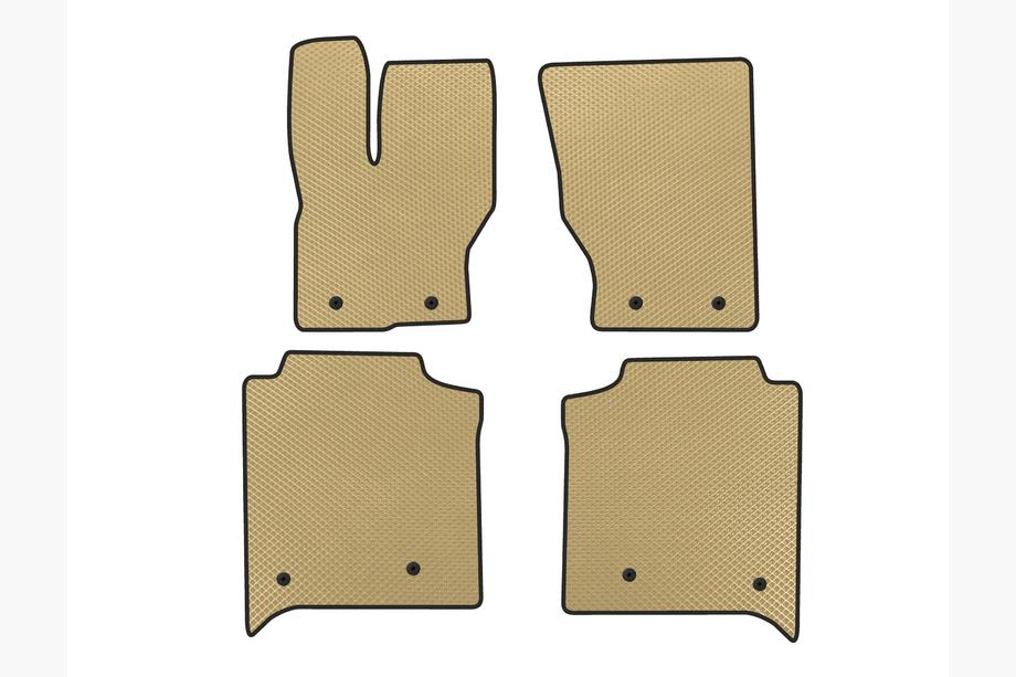 Range Rover IV L405 2013–2021 EVA-matten (Long, achterste rij met console, beige) Image