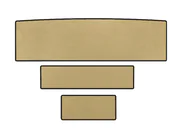 Cadillac Escalade 2014–2020 EVA kofferbakmat (Beige) foto 1