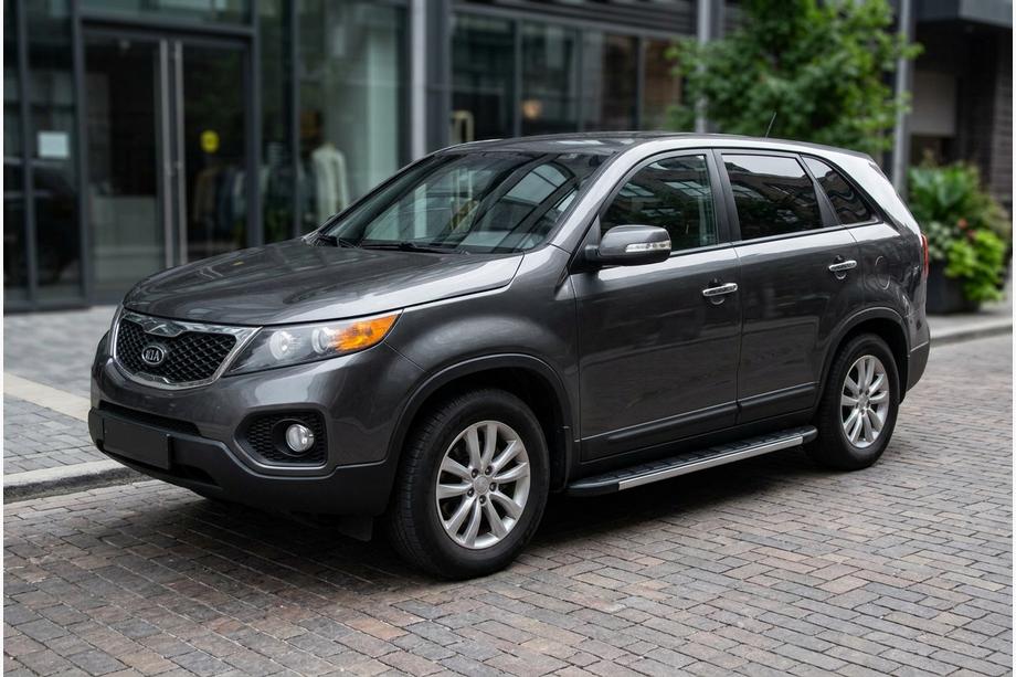 Kia Sorento II XM 2009–2014 Duru zijtreden (set van 2, aluminium) 2013-2016 Image