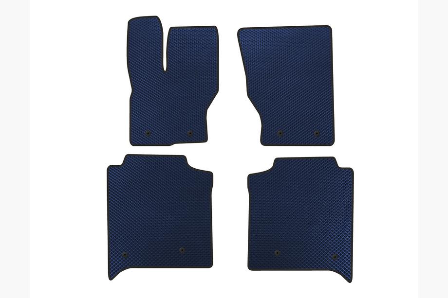 Range Rover IV L405 2013–2021 EVA automatten (Long, achterbankrij met console, blauw) Image
