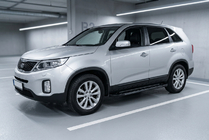 Kia Sorento II XM 2009–2014 RedLine Black zijsteps (set van 2, aluminium) 2013-2016 foto 1