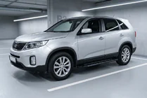 Kia Sorento II XM 2009–2014 RedLine Black zijsteps (set van 2, aluminium) foto 1