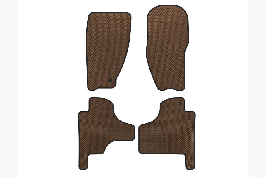 Jeep Cherokee/Liberty 2007–2013 EVA automatten (bruin) Image