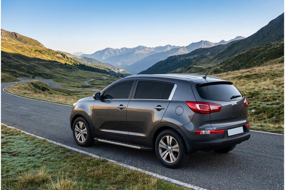 Kia Sportage 2010–2015 Duru side steps (2 stuks, aluminium) Image