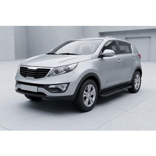 Bosphorus Black side steps (2 st., aluminium) Kia Sportage 2010–2015 foto 1