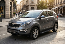Kia Sportage 2010–2015 RedLine Black zijsteps (set van 2, aluminium) foto 1