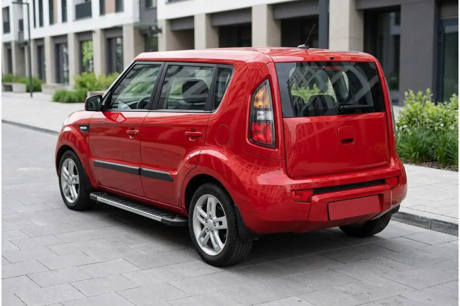 Kia Soul I 2008–2013 Zijtreden RedLine V1 (2 stuks, aluminium) Image