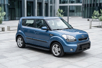 Kia Soul I 2008–2013 Bosphorus Black side steps (2 st., aluminium) foto 1