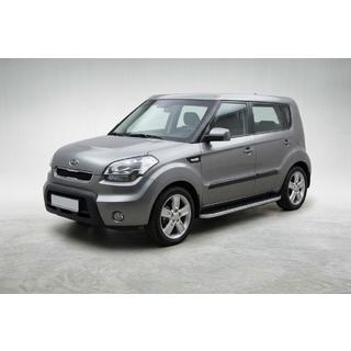 Side steps Tayga Grey (set van 2, aluminium) foto 1