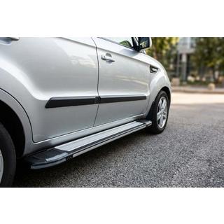 Rainbow zijtreden (set van 2, aluminium) Kia Soul I 2008–2013 foto 1
