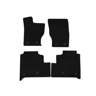 Premium textielen automatten (Long, Hybrid, zwart)