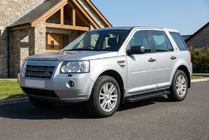 Land Rover Freelander II 2006–2014 Allmond Black side steps (2 st., aluminium) foto 1
