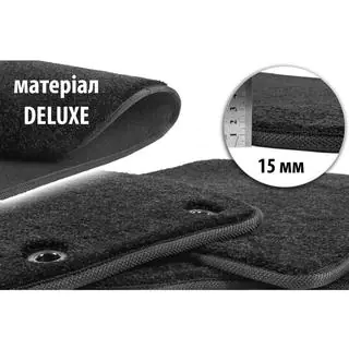 Textiele automatten Deluxe (Zwart)