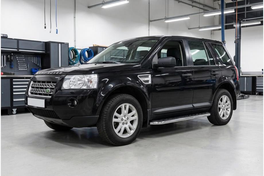 Land Rover Freelander II 2006–2014 Maydos V1 zijtreden (set 2 stuks, aluminium + RVS) Image