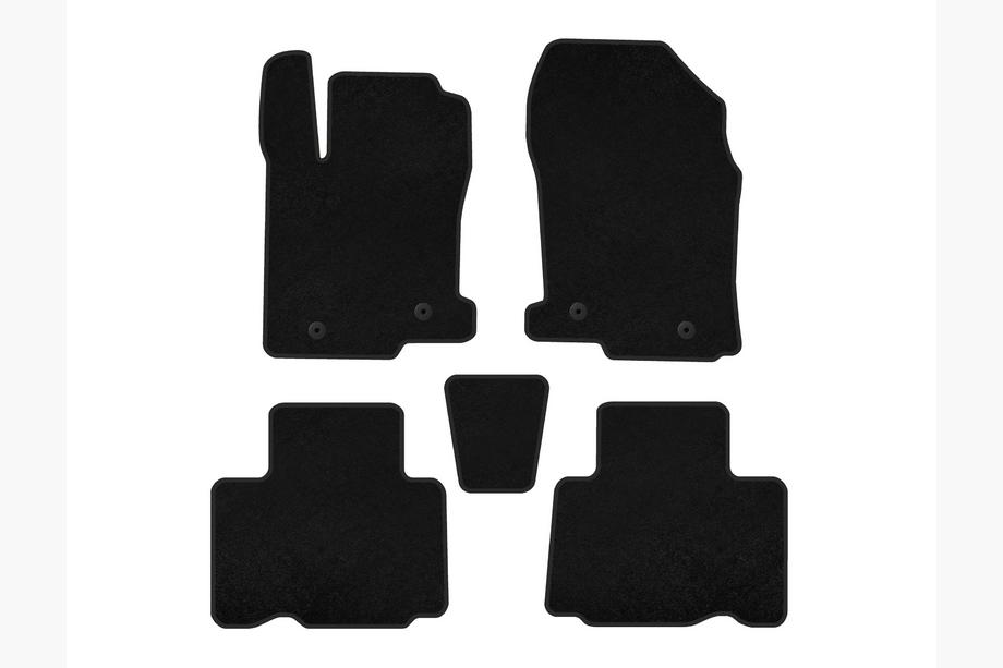 Lexus NX 2014–2021 Textiele automatten Deluxe (Zwart) Image